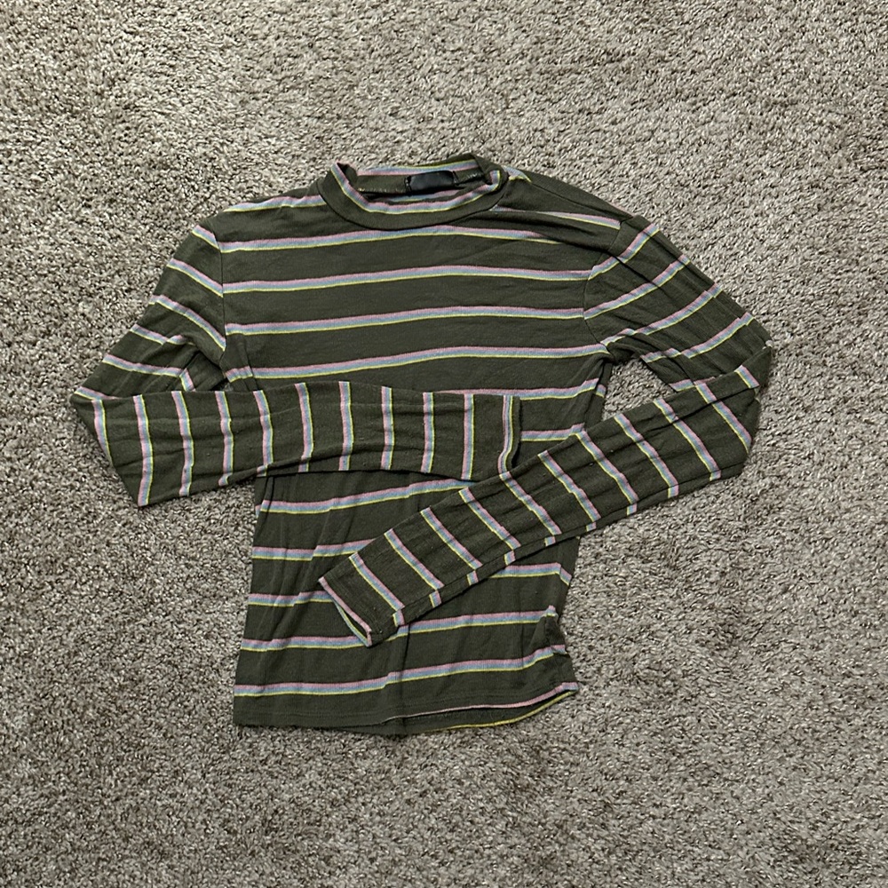 Striped Long Sleeve Top